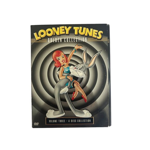 VINTAGE Looney Tunes Golden Coll Vol. Three 4-Disc DVD Set Collectors Edition - Picture 1 of 11